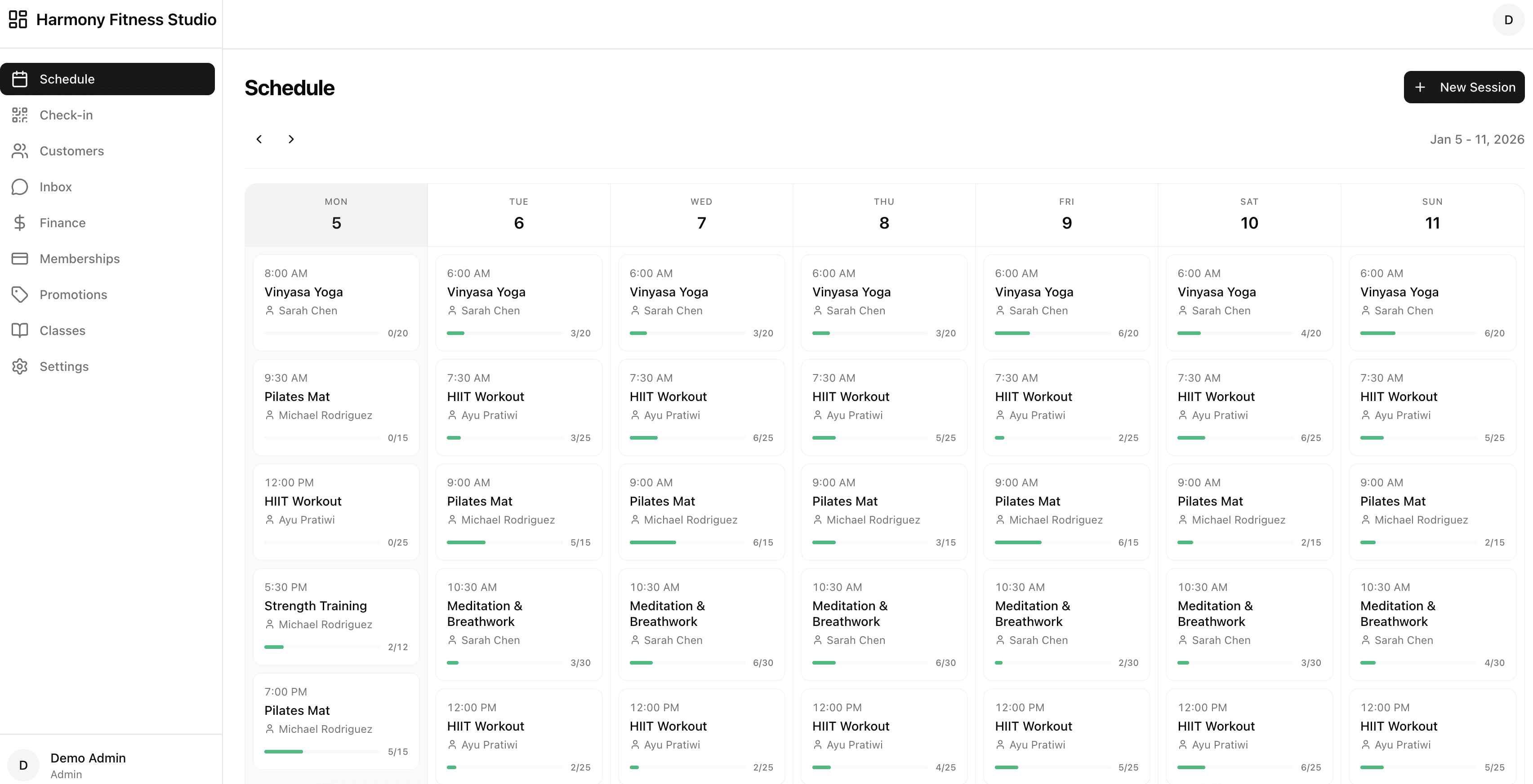 StudioDesk Management